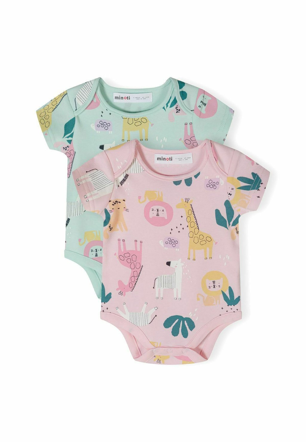 

Боди 2 PACK SHORT SLEEVE MINOTI, мята