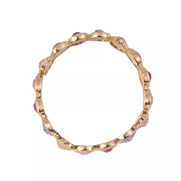 

Браслет из разноцветной эмали и камней Laundry By Shelli Segal, gold