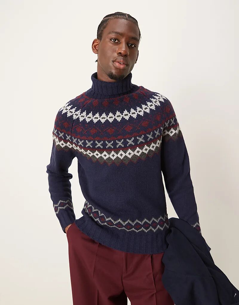 

Джемпер Roose fair isle с высоким воротом Barbour