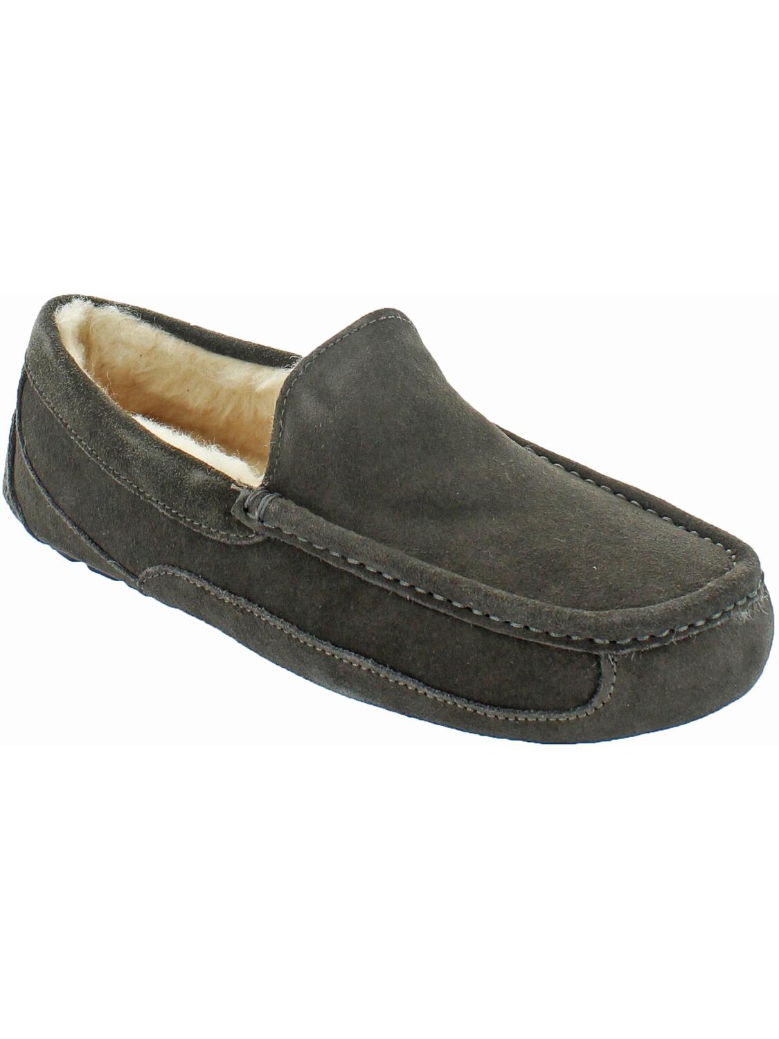 

Мужские замшевые мокасины из овчины Ascot UGG, цвет Charcoal