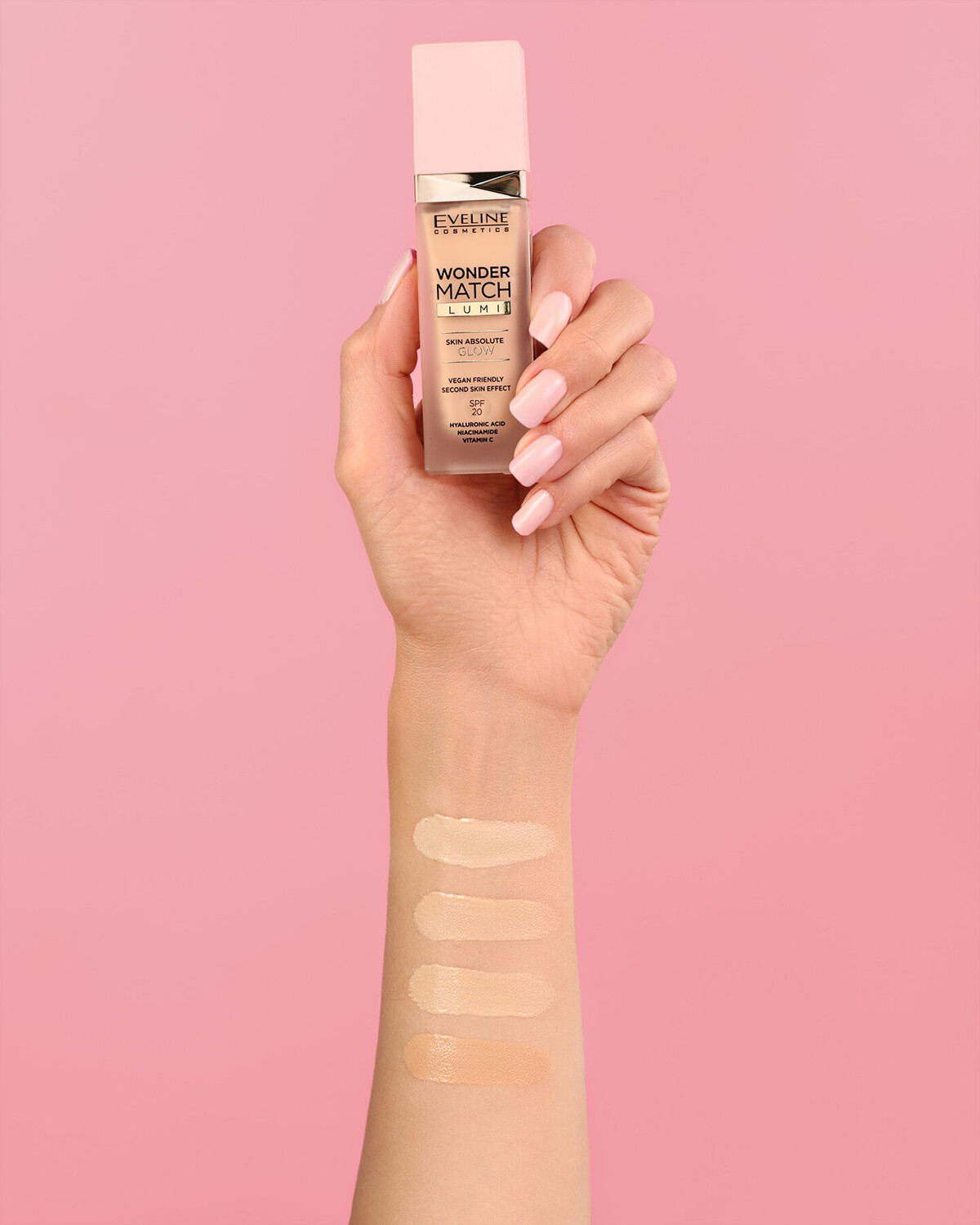 

Осветляющая основа с spf20 для лица 20 Eveline Cosmetics Wonder Match Lumi, 30 мл