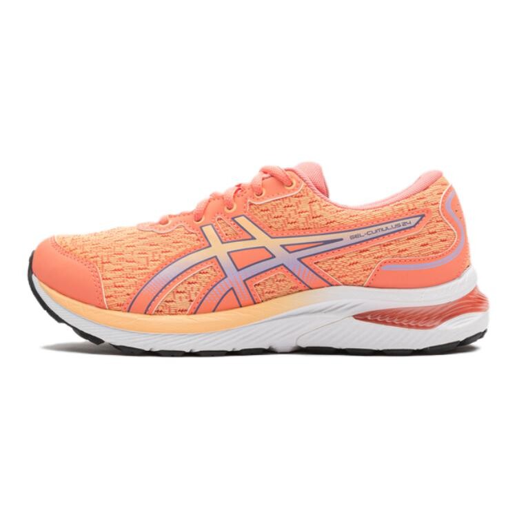 

Кроссовки Asics Gel Cumulus 24 GS 'Papaya Dusty Purple', цвет Orange