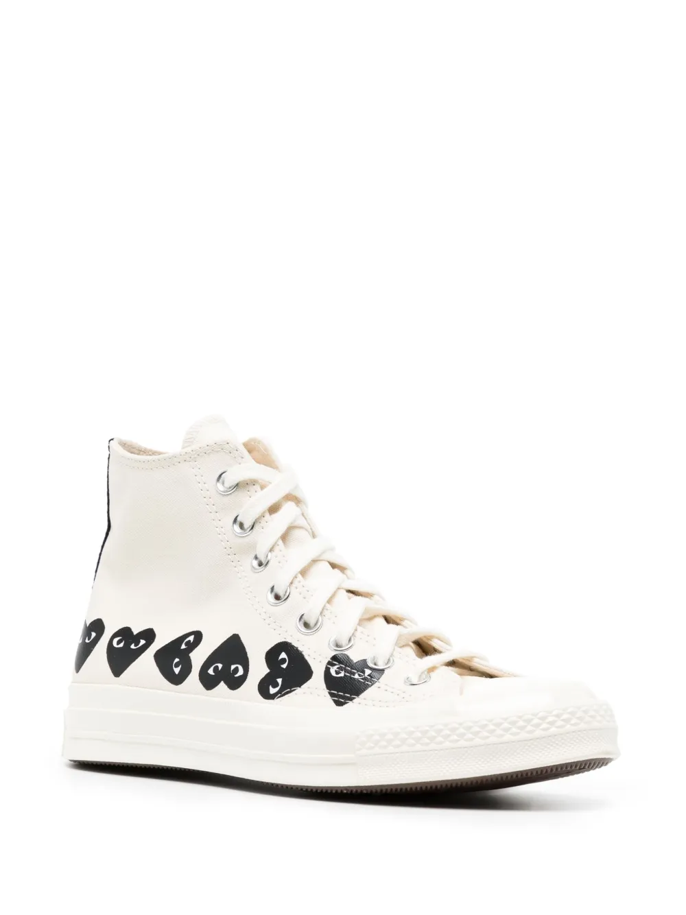 Высокие кеды Chuck 70 Comme Des Garçons Play x Converse, нейтральный — фото 2