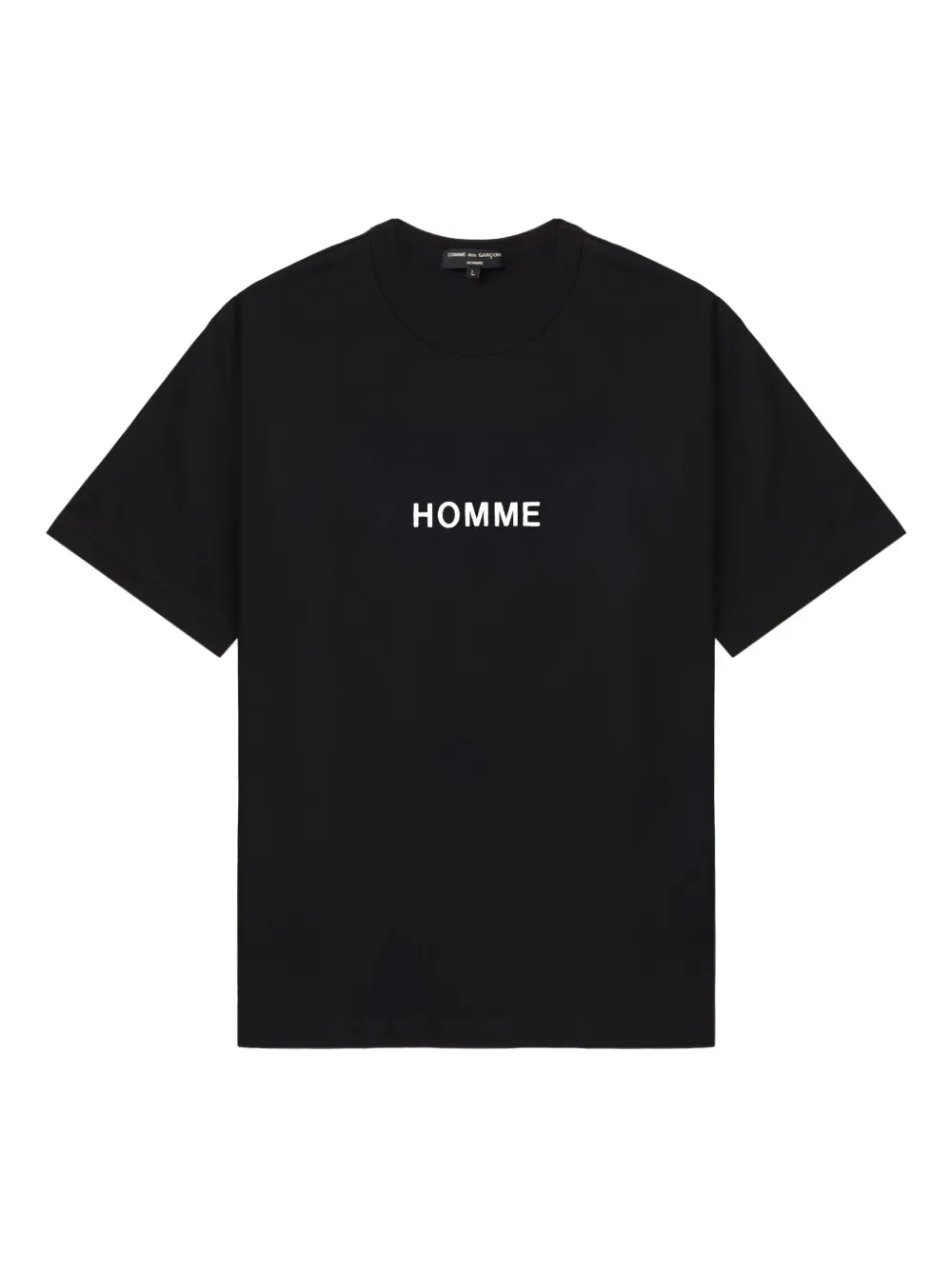 

Футболка с логотипом Comme Des Garçons Homme, черный