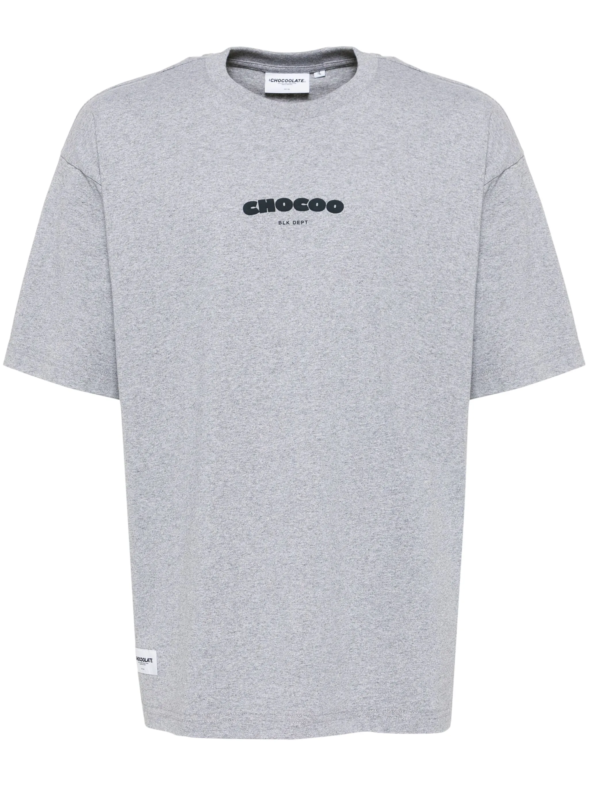 

Футболка с логотипом Chocoolate, серый