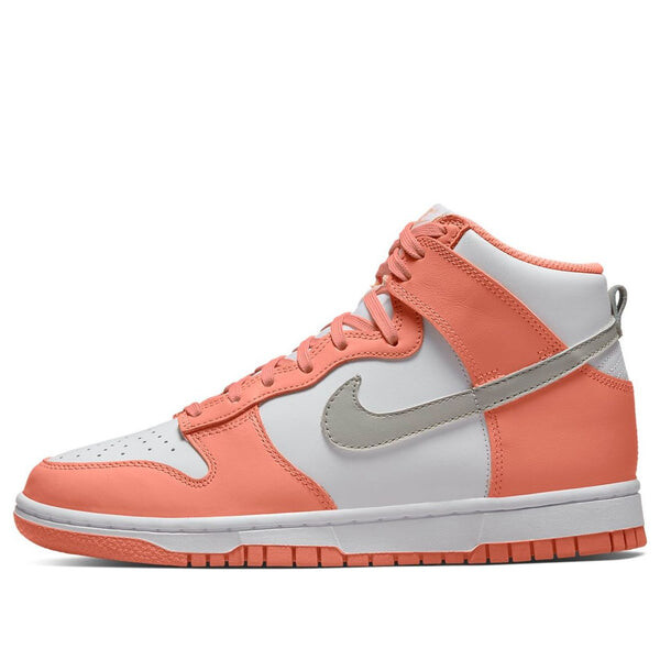 Кроссовки данк высокие Nike, белый