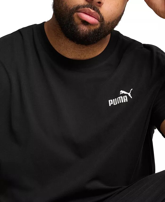 

Мужская футболка Essential с маленьким логотипом Puma, черный