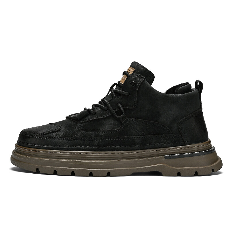 

Туфли мужские Men"s Casual Men Mid-Top Gonglangshijia, цвет Coffee