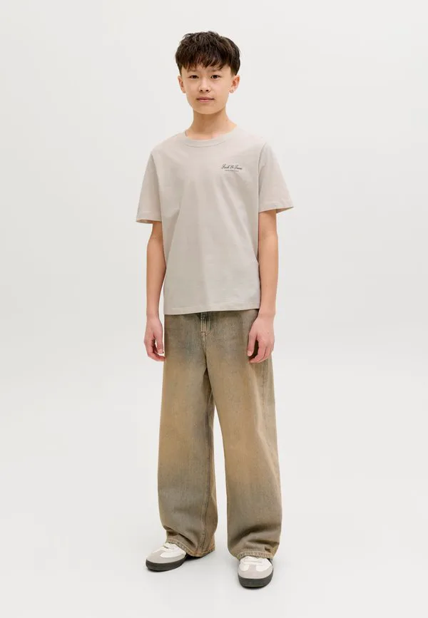 Детская базовая футболка Jack & Jones Junior, Moonbeam