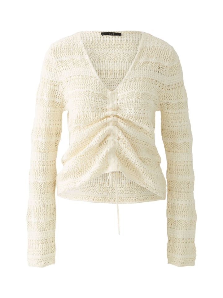 

Пуловер Oui, цвет white offwhite