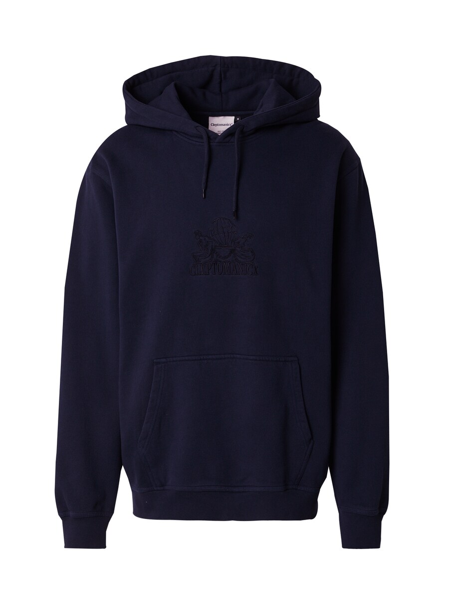 

Свитер с капюшоном на молнии Cleptomanicx Sweatshirt Residence, темно-синий