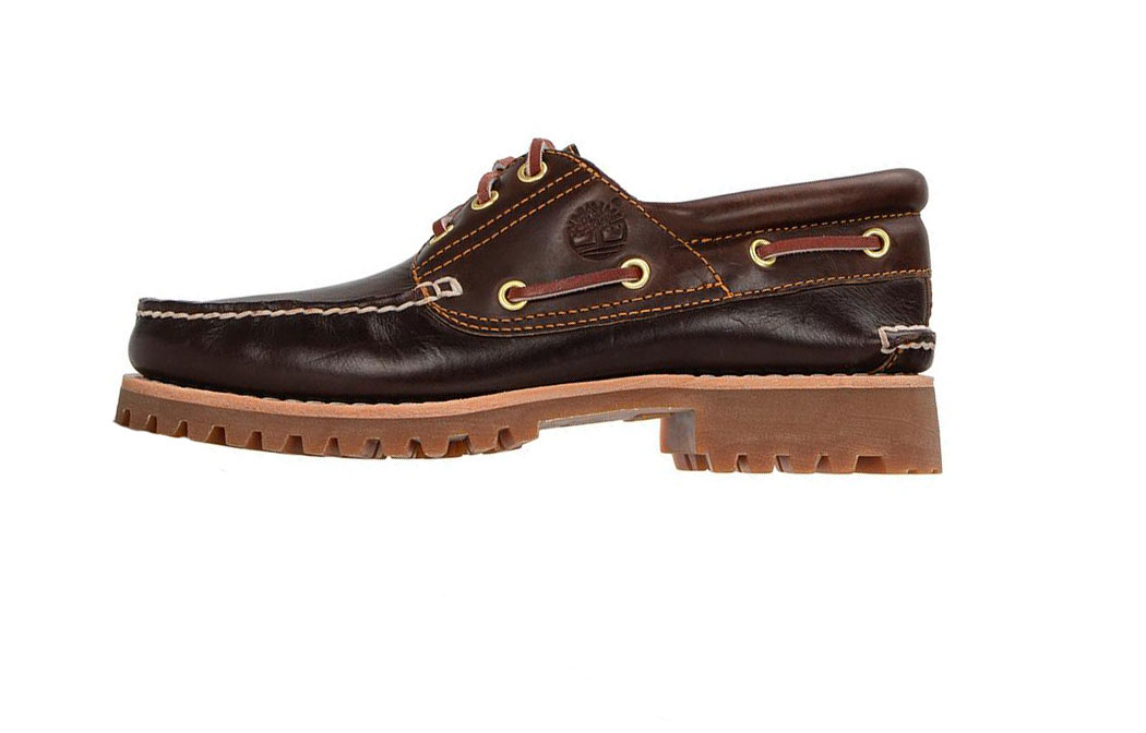 

Timberland Туфли-лодочки с тремя ушками, сшитые вручную, коричневые