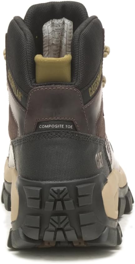 Мужские ботинки Cat Footwear Invader Hiker водонепроницаемые, Coffee Bean — фото 3
