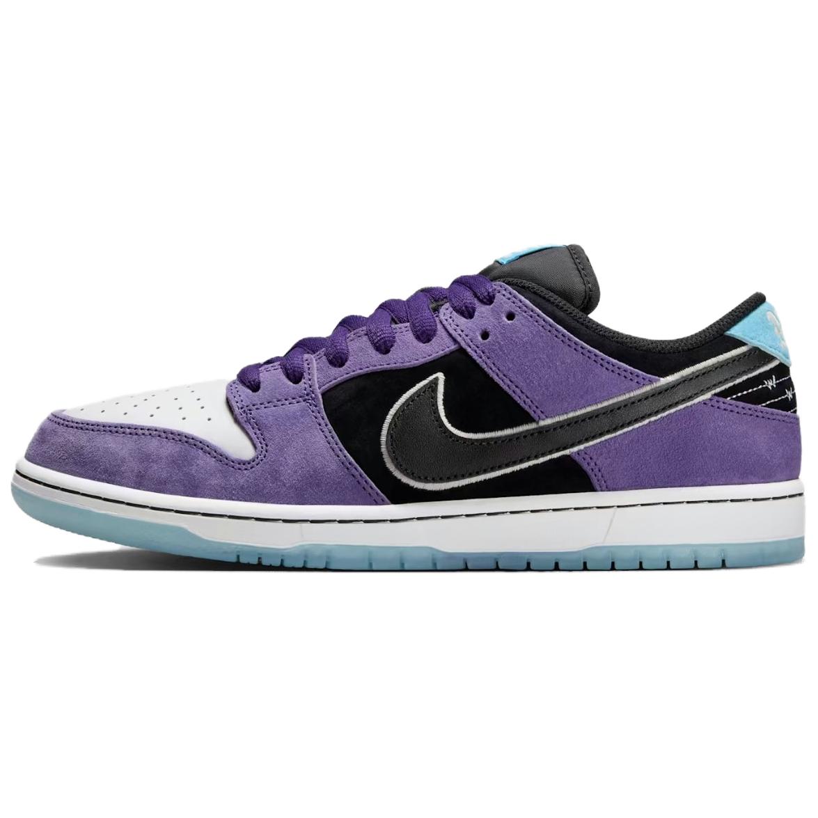 

Nike Данк Лоу Хейли Уилсон в фиолетово-черно-белой расцветке, цвет Purple Black White