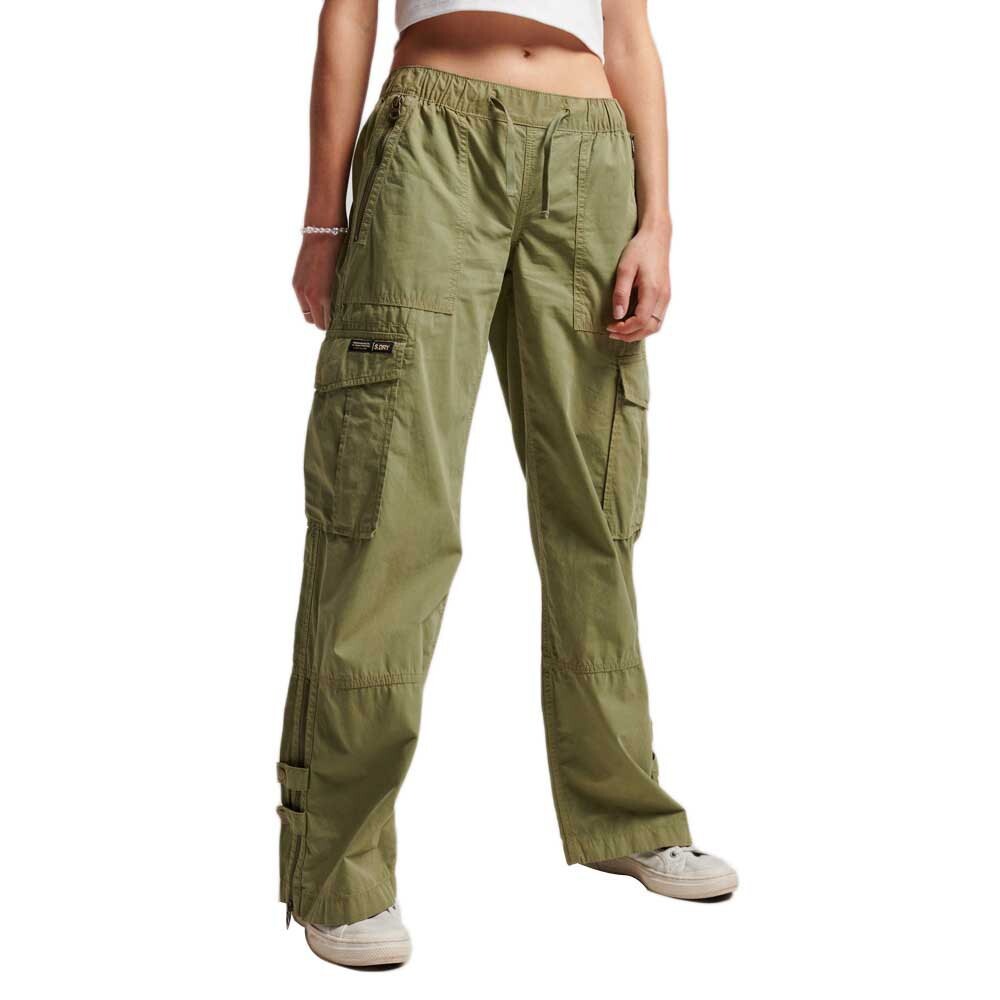 

Спортивные брюки Superdry Vintagre LR Cargo, зеленый