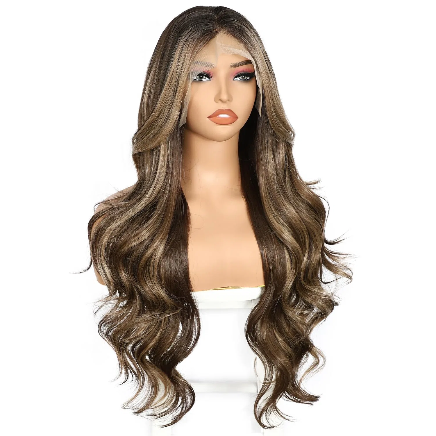 Женский парик «Lace Front» с эффектом балаяж от Sapphirewigs Sapphirewigs — фото 3