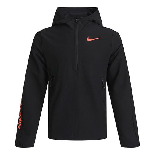 

Толстовка men's pro zipper cardigan training black Nike, черный