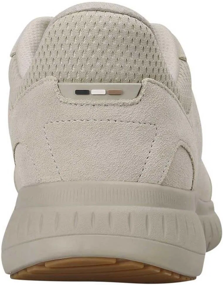 BOSS Мужские кроссовки C Ttnm_Runn_sdRunning, Light Beige — фото 4