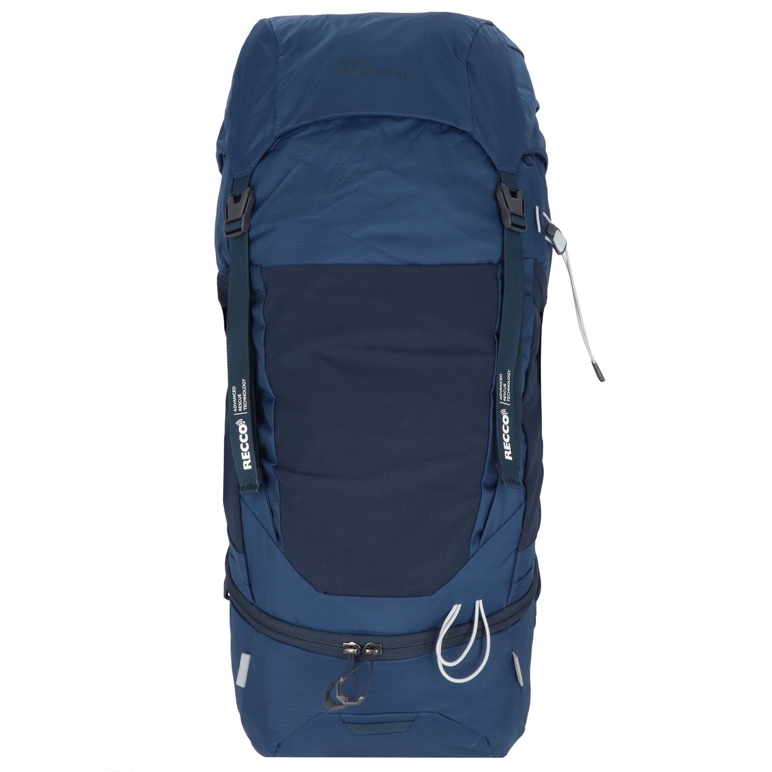 

Рюкзак Jack Wolfskin Wolftrail 28 Recco 62 cm, цвет dark sea