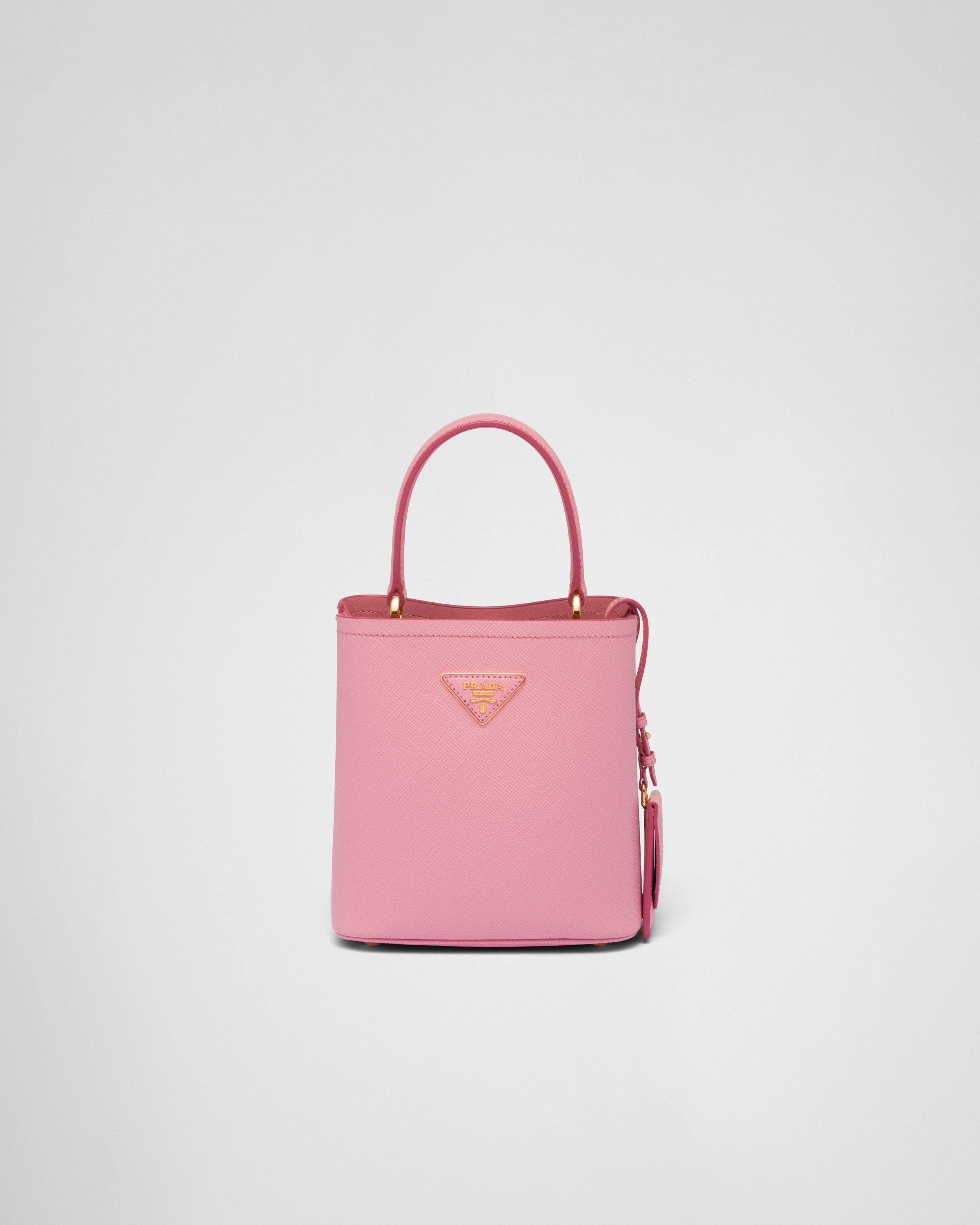 

Сумка Prada Panier малая из сафьяновой кожи Prada, нежно-розовый