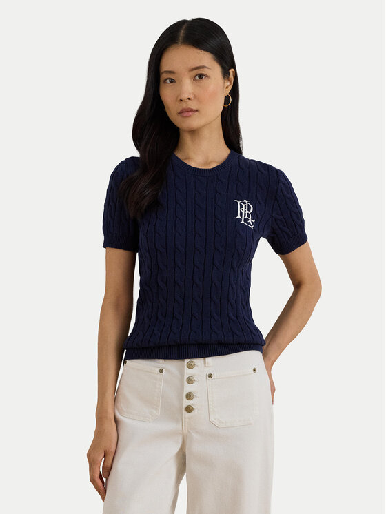 

Свитер relaxed fit 200P07025001 Lauren Ralph Lauren, синий