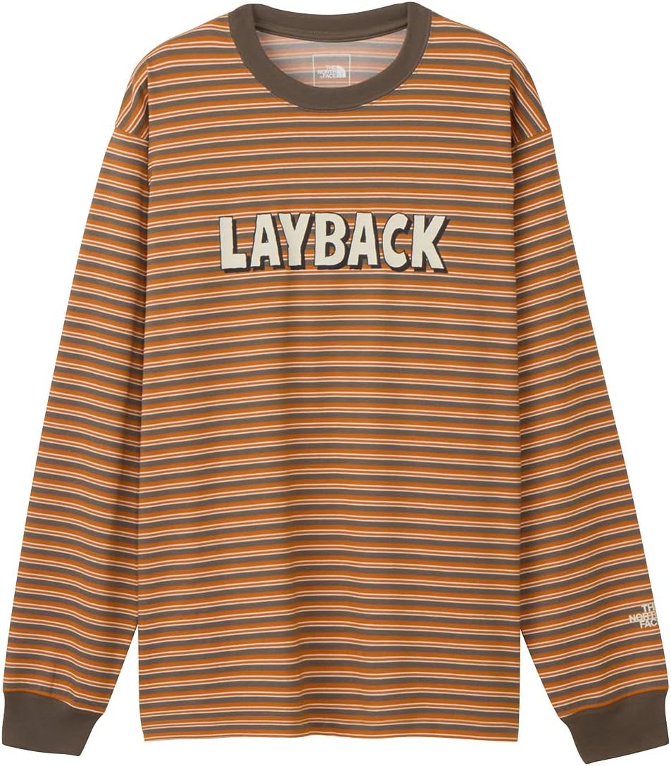 

Футболка с длинным рукавом THE NORTH FACE (The North Face), модель Layback Ride Tee, унисекс, для взрослых, NT82410, оранжевый/коричневый