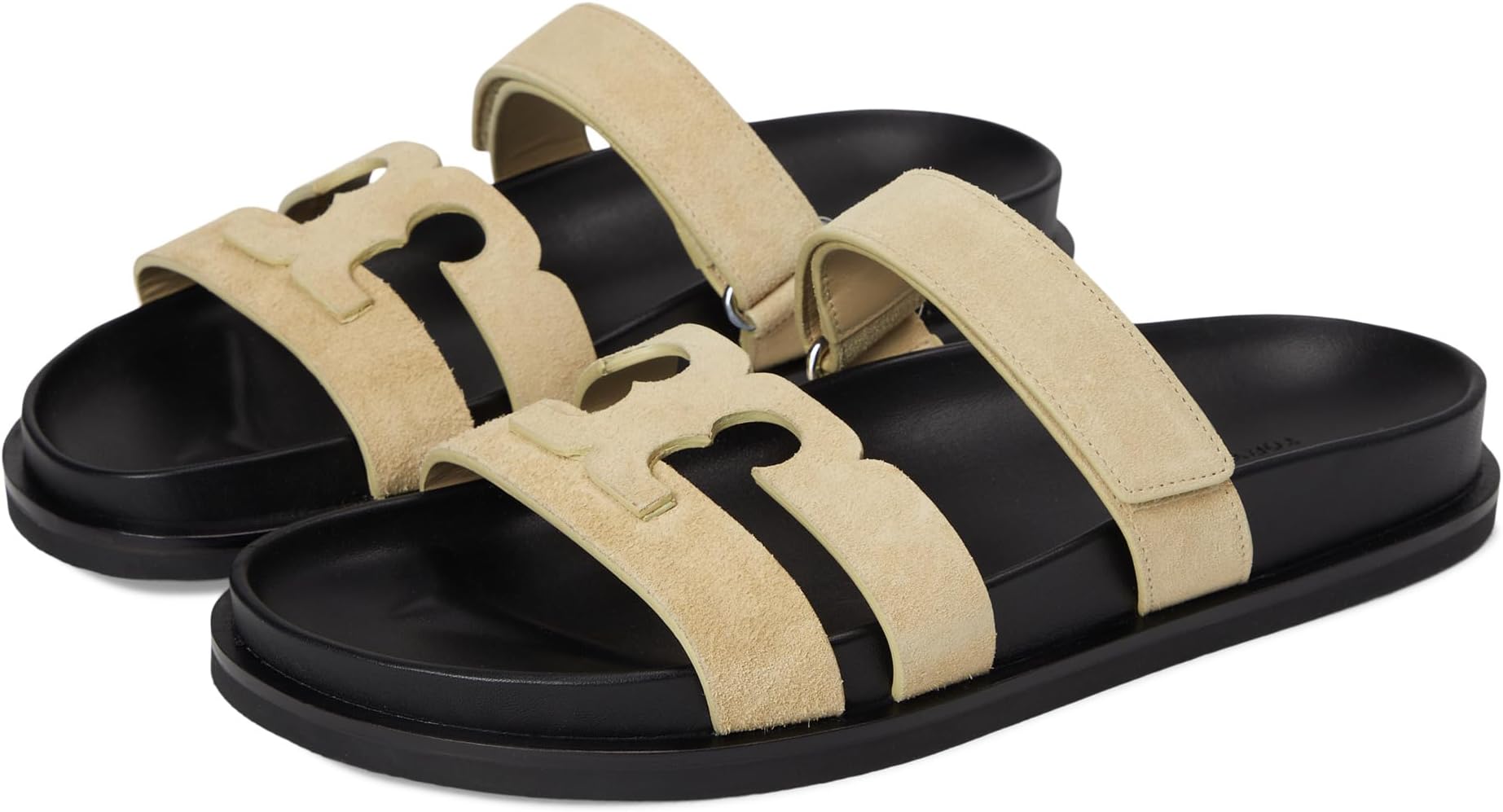 Сандалии Tory Burch Ines Sport Slide, цвет Praline/Perfect Black