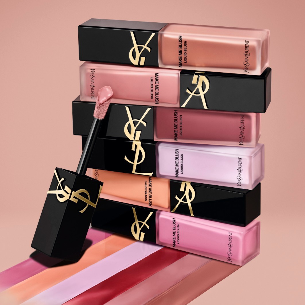 Румяна make me blush liquid Yves Saint Laurent, 80 - fig fantasy, объем 15 мл — фото 4