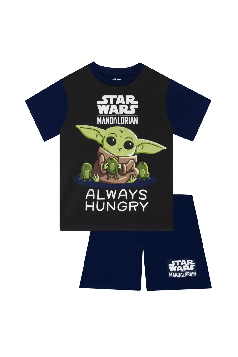Пижама детская с Грогу Star Wars, синий