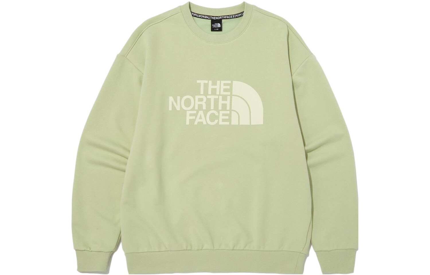 

Толстовка унисекс фруктово-зеленая The North Face, зеленый