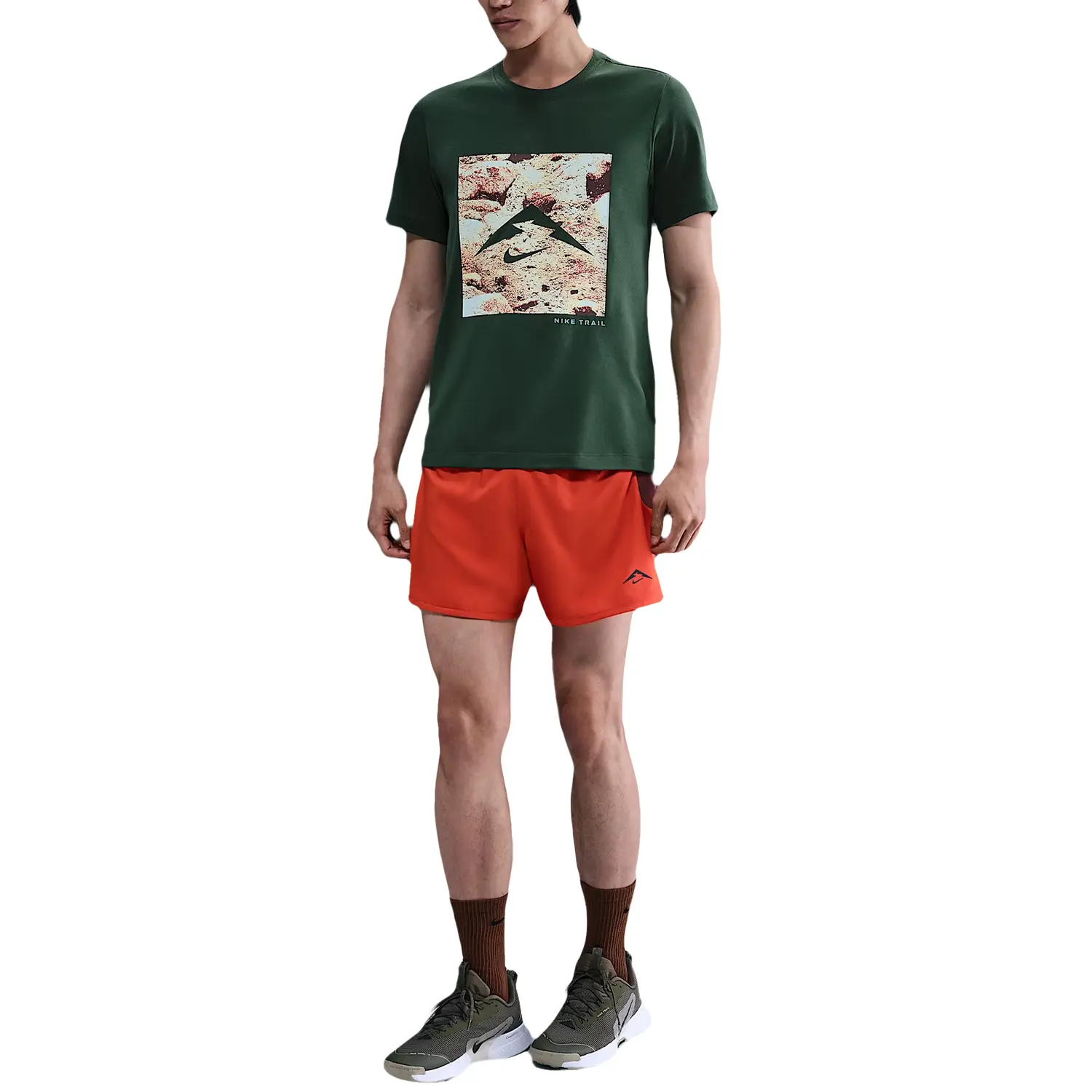 

Футболка для трейлраннинга Acg Men's Dri FIT Nike, зеленый