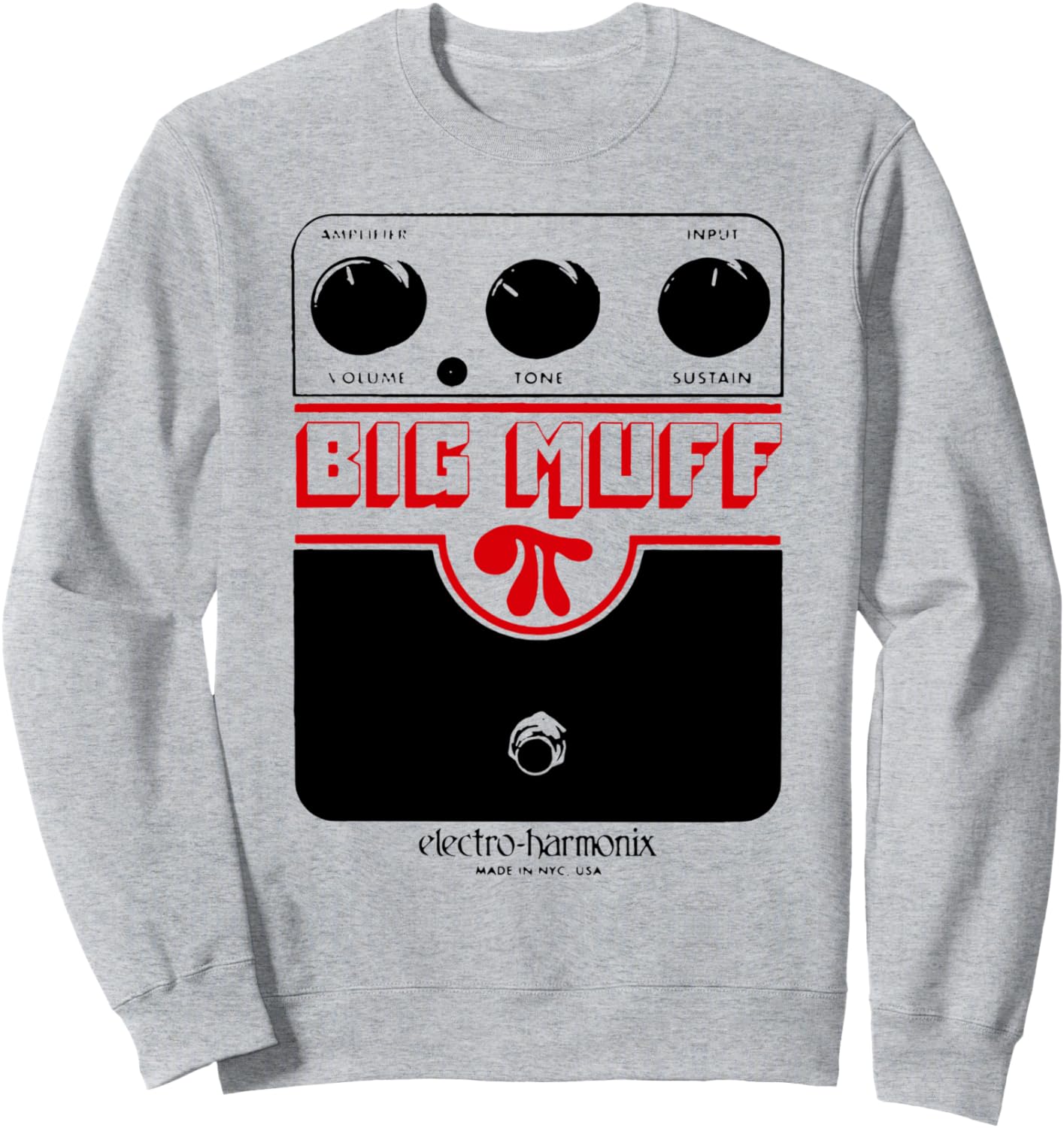 

Толстовка Big Muff, серая Va De Retro, Серый, Толстовка Big Muff, серая Va De Retro