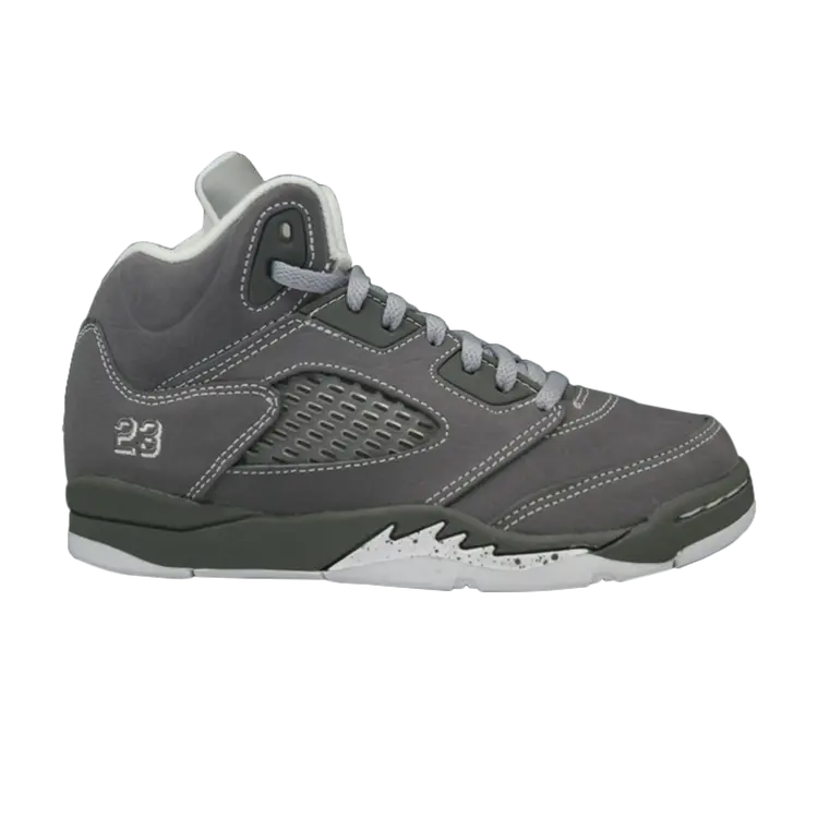 

Кроссовки Air Jordan 5 Retro PS 'Wolf Grey', серый
