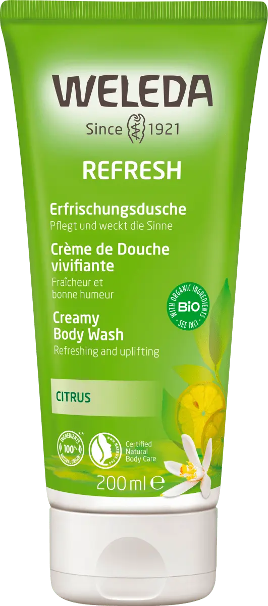 

Крем для душа Refresh Citrus 200мл Weleda