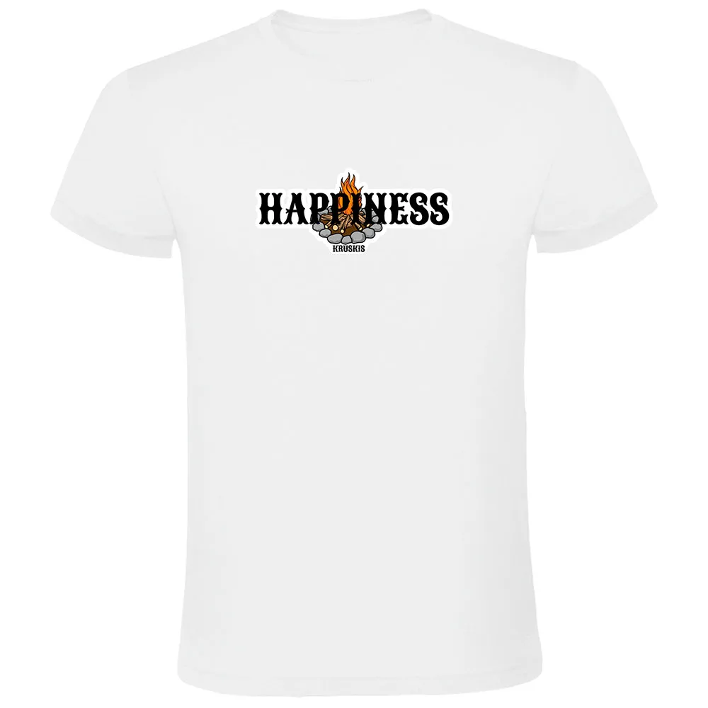 

Футболка с коротким рукавом Kruskis Campfire Happiness, белый