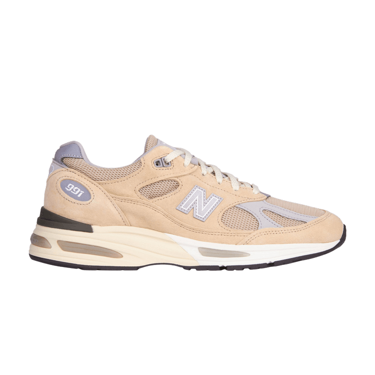 

Кроссовки 991v2 Made in England 'Cuban Sand', желто-коричневый