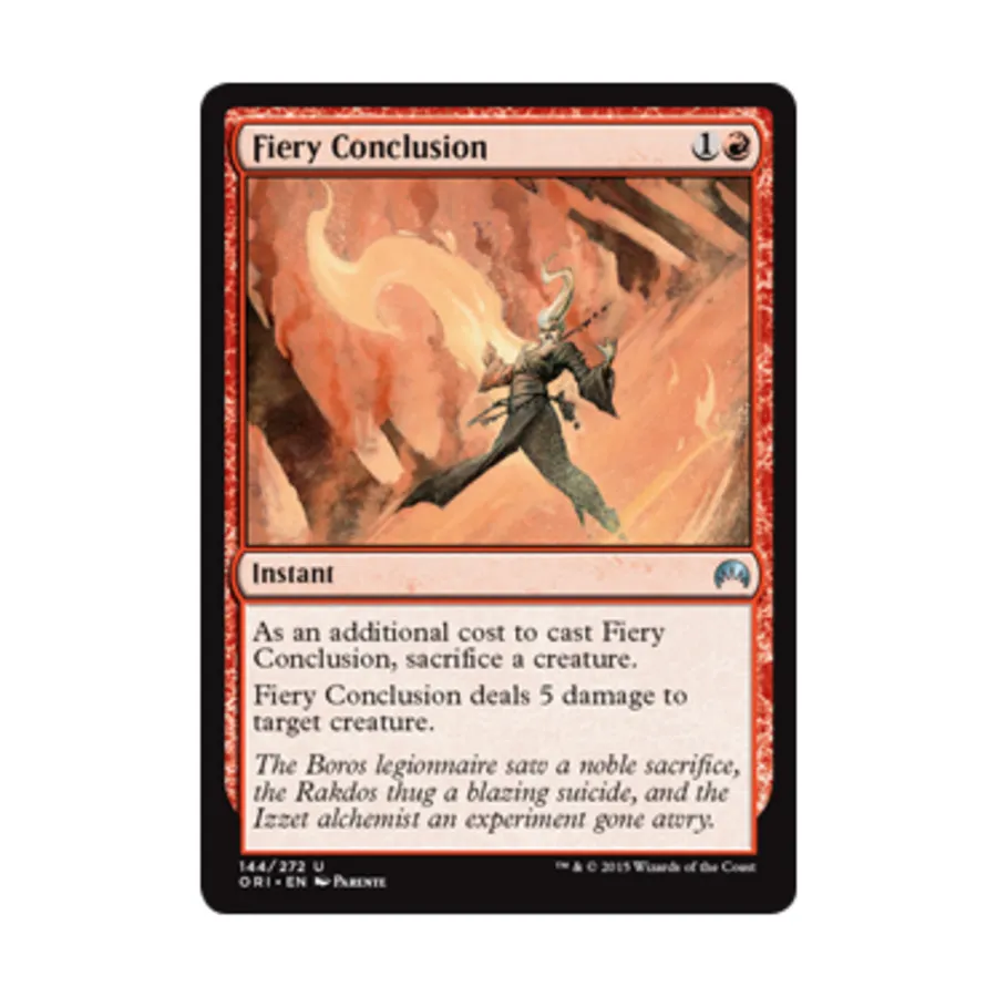 

CCG Огненное заключение (U), MTG - Magic Origins