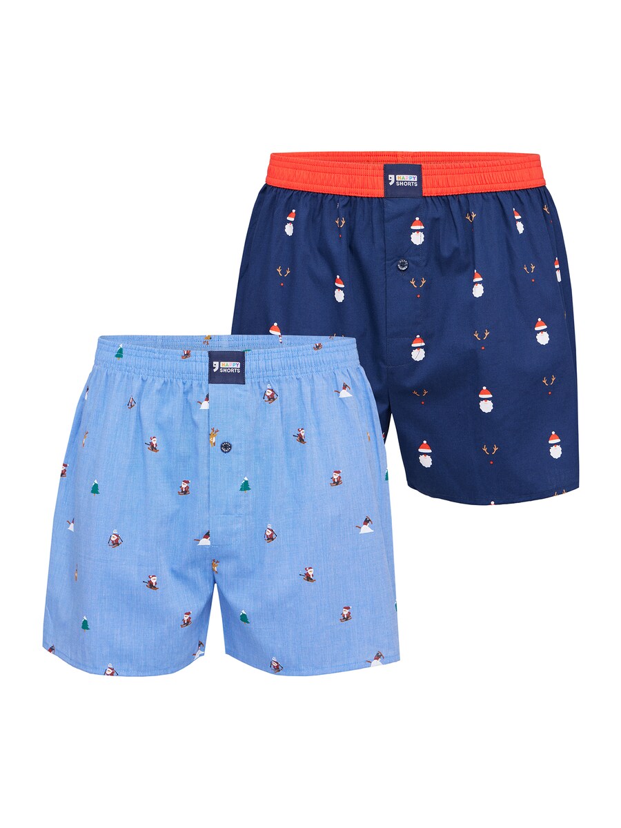 

Шорты-боксеры Happy Shorts Boxer shorts XMAS, цвет light blue/dark blue
