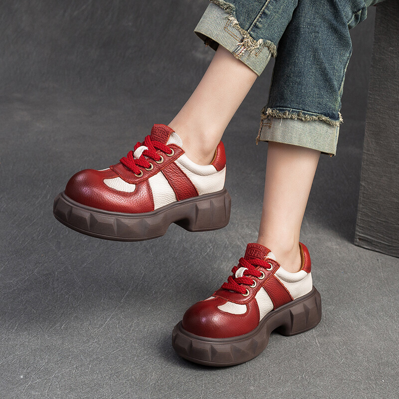 Туфли женские повседневные Women's Casual Shoes Women's Chovo, цвет Coffee — фото 4