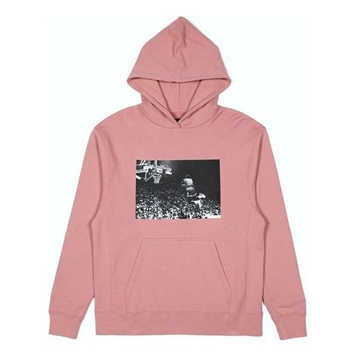 

Толстовка x union la flying high hooded sweatshirt 'rust pink' Air Jordan, розовый