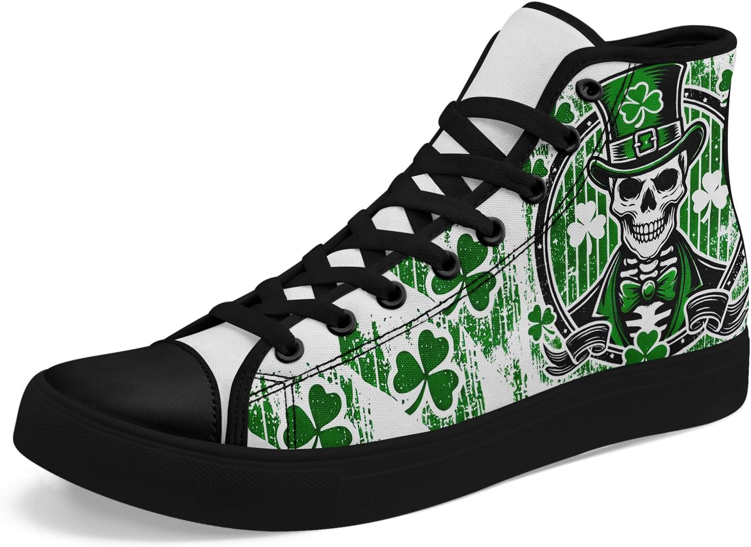 

Мужские стильные кроссовки на высокой подошве AWSOLE с черепом, текстильные, подарок для женщин, зеленые, удобные, дышащие, модные, повседневные, на плоской подошве, для прогулок