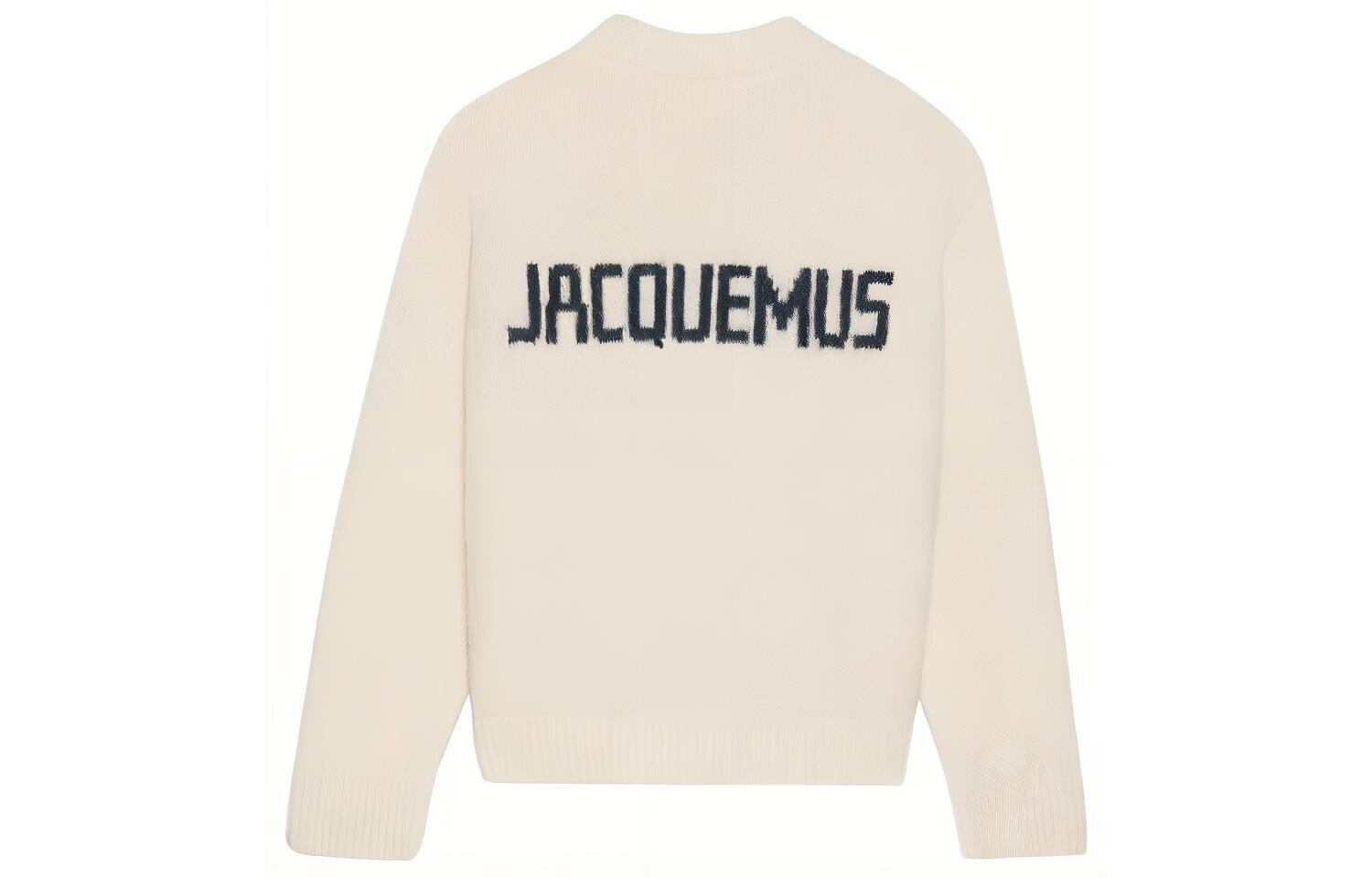 

Свитер женский Jacquemus с логотипом, белый