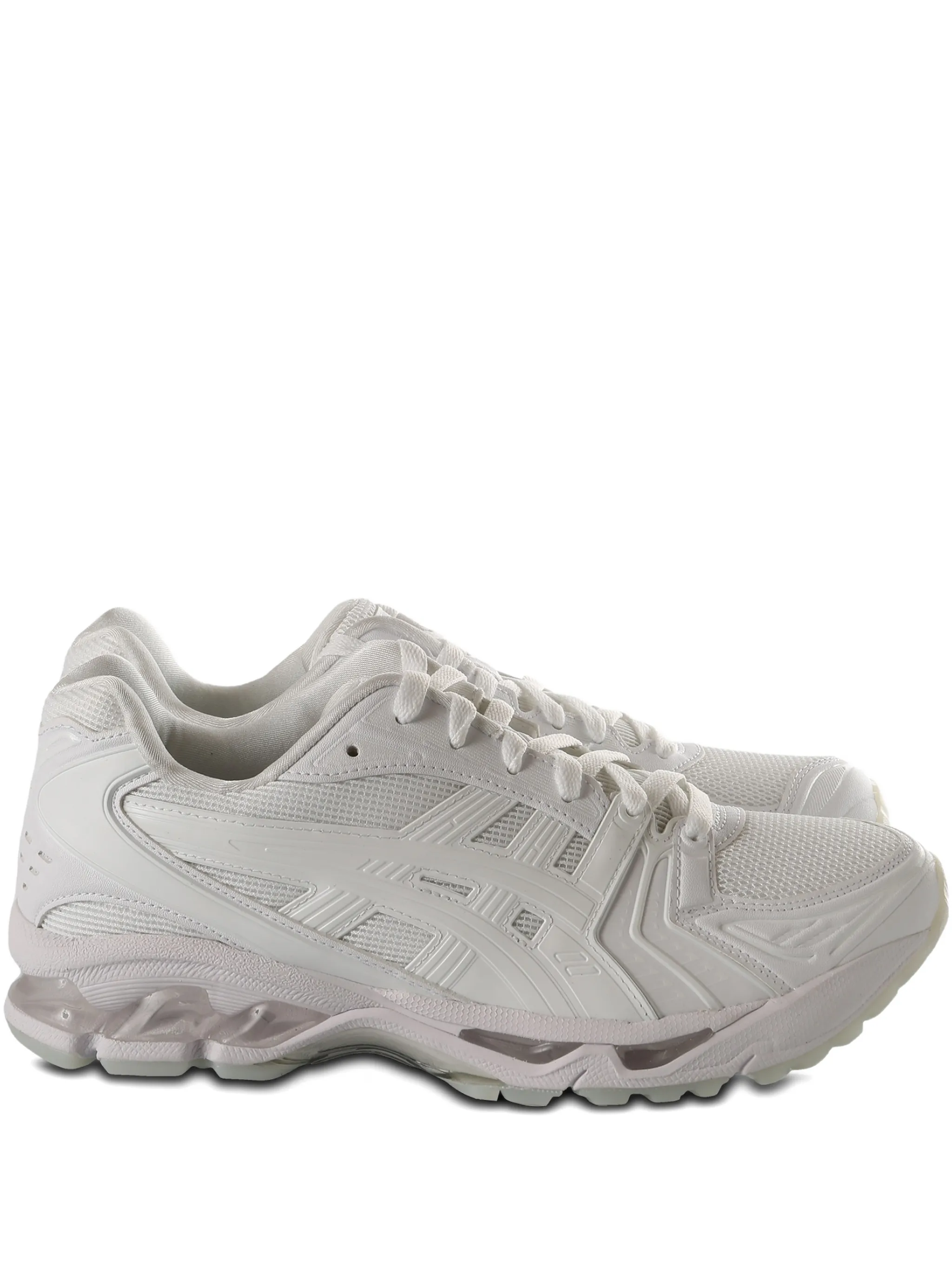 

Кожаные кроссовки с логотипом Asics, белый