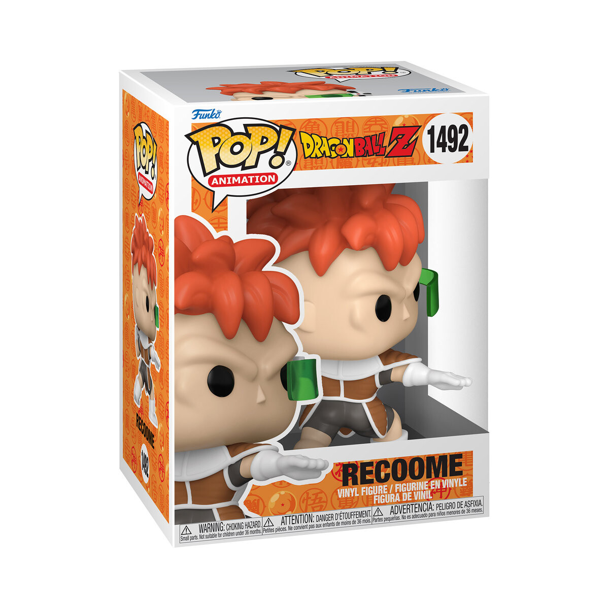 

Funko POP! Аниме, коллекционная фигурка, Dragon Ball Z, Recoome, 1492