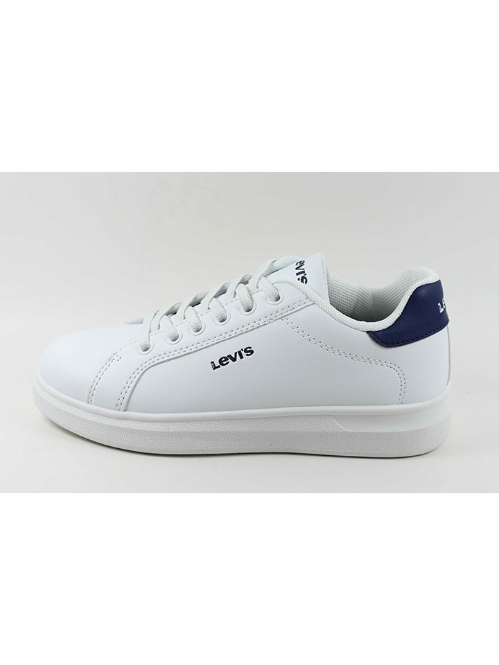 

Кроссовки на шнуровке Ellis Levi´s, белый/темно-синий