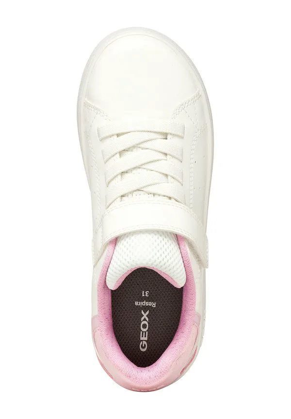 Низкие кроссовки eclyper Geox, White/Pink — фото 3