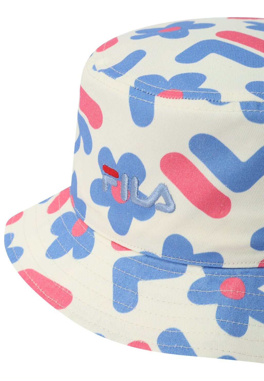 

Шляпа Lexington Flower Fila, античная белая с цветком aop
