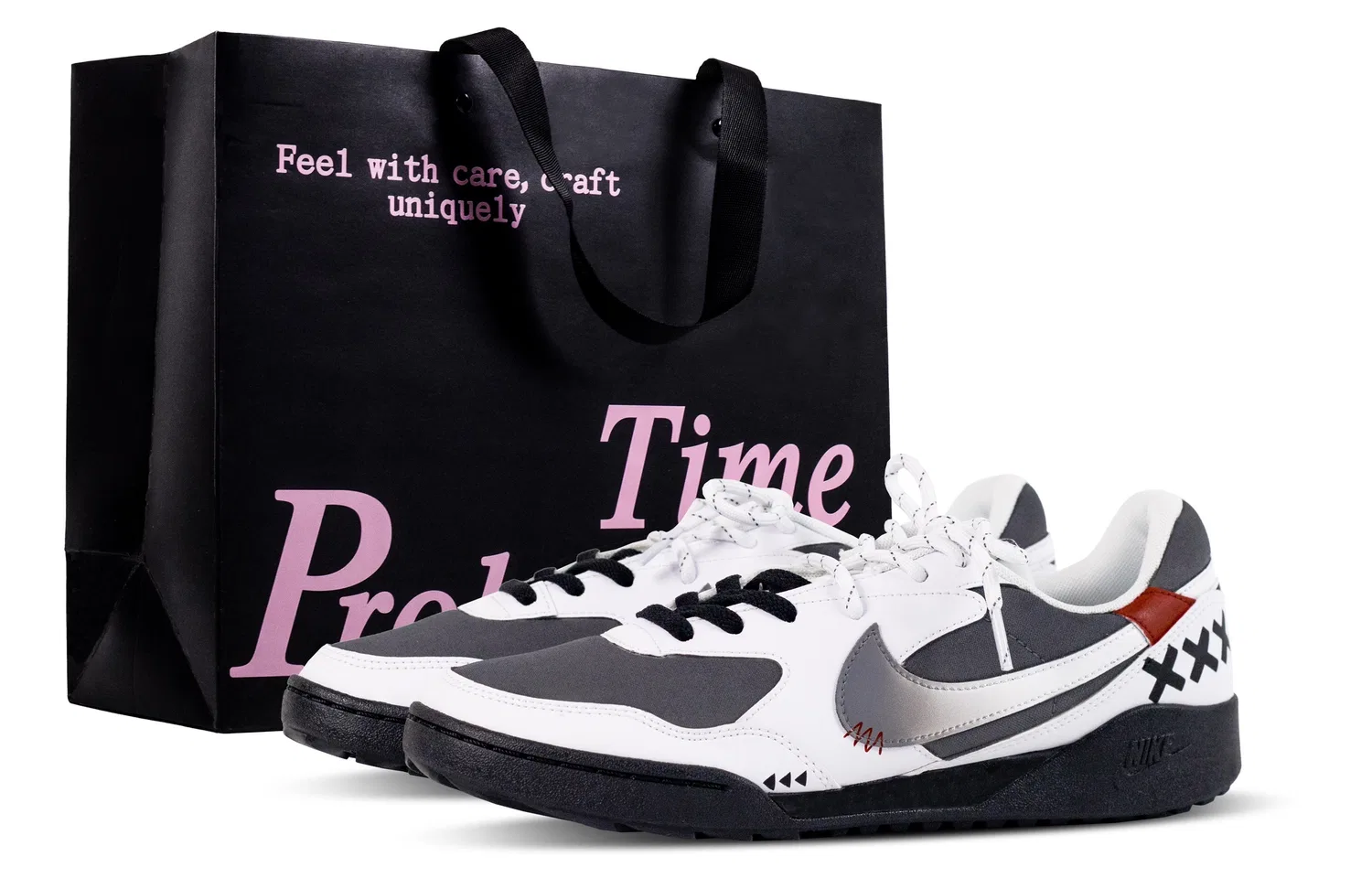 Кроссовки Nike Terra Manta серо-белые