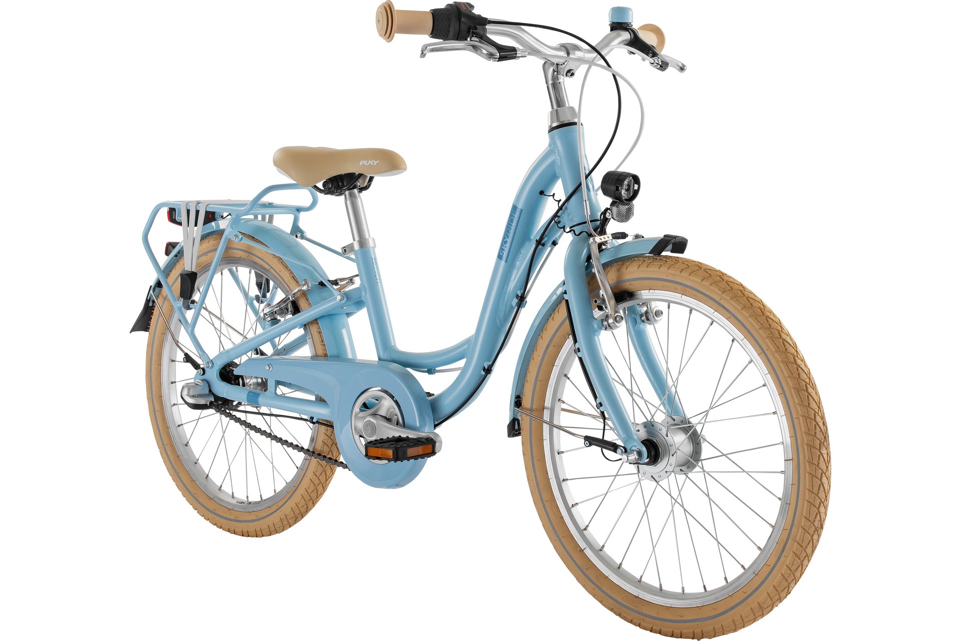 

Детский велосипед Puky Skyride 20-3 Classic - 20 дюймов - Tiefeinsteiger - 2025, цвет Blau|retro blue