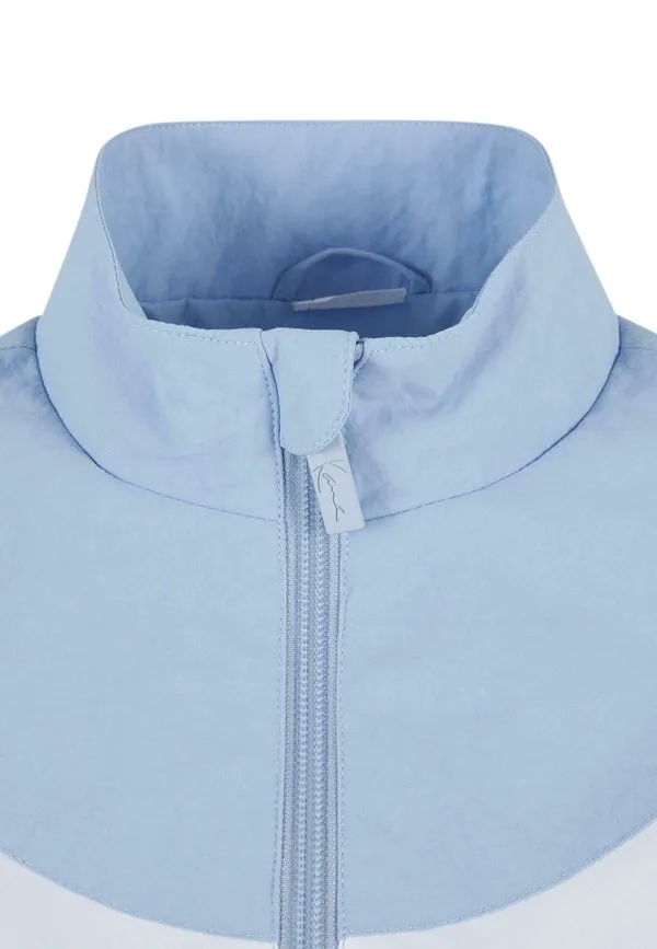 Тренировочная куртка университетской команды Karl Kani, Light Blue White — фото 3